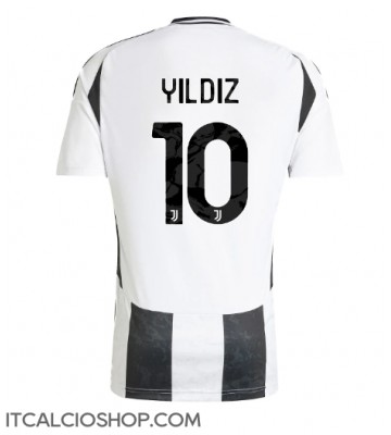 Juventus Kenan Yildiz #10 Prima Maglia 2024-25 Manica Corta